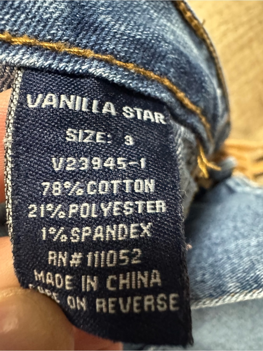 Vanilla Star Bootcut Jeans Size 3/26 - Picture 7 of 8
